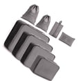 thumbnail image 1 of Cubos de embalaje de 9 piezas, organizador de equipaje impermeable, ropa, zapatos, sujetador con cremallera, bolsa de almacenamiento con cordón, Almacenamiento y organización del hogar Gris Advancent HA066363-02, 1 of 6