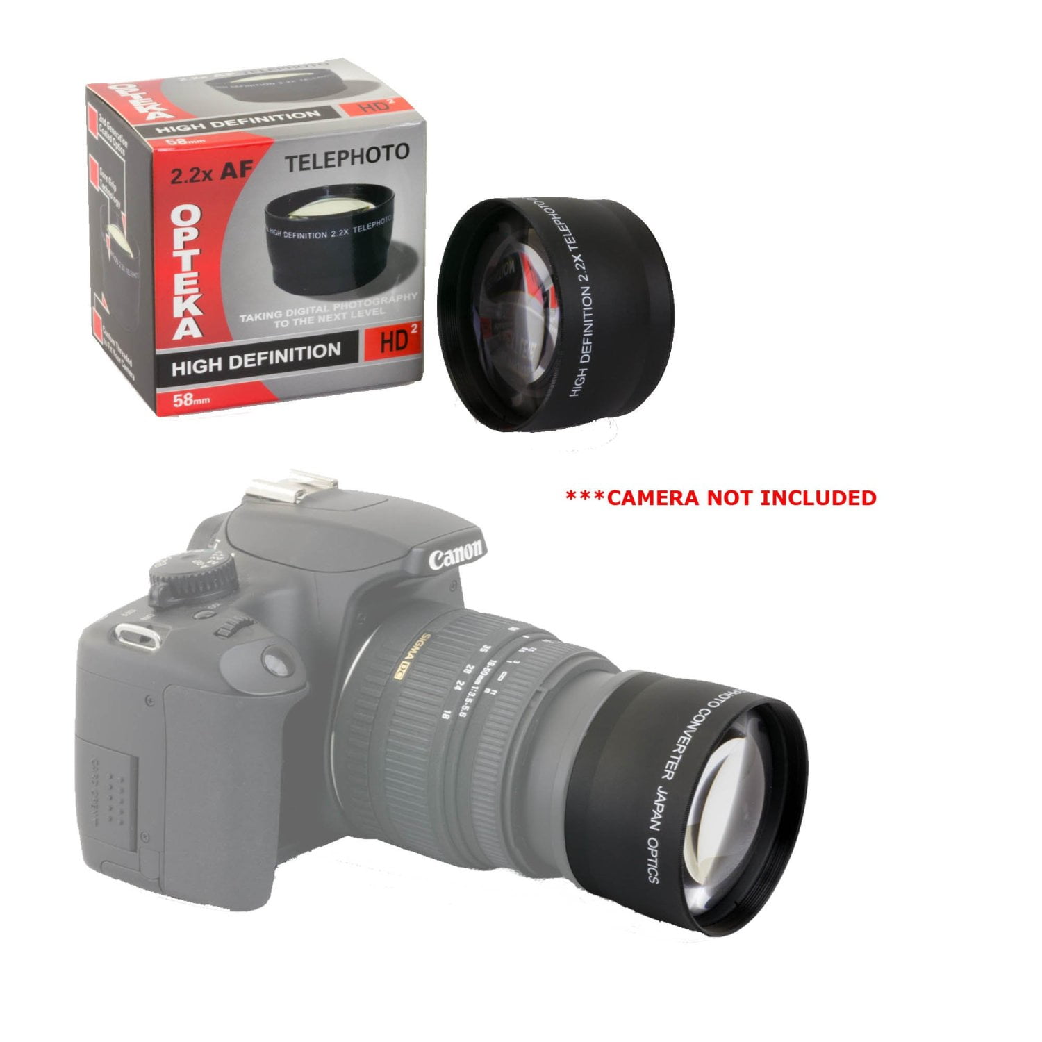 UV, CPL, FL, ND4 and 10x Macro Lens Opteka 52mm HD2 PRO 5 Piece Filter Kit