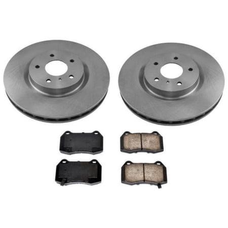 12 3/4 Style Front Rotors Brake Pads for Nissan 350Z 03-09 for G35 03-04