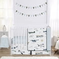 thumbnail image 1 of Juego de ropa de cama para cuna Sweet Jojo Designs Vintage Airplane Boy, 1 of 6