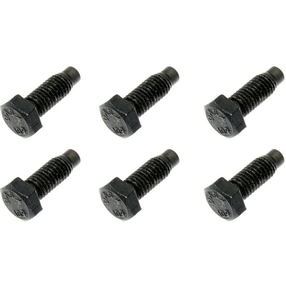 Dorman 13875 Torque Converter Mounting Bolts for Specific Models (Pack of 6)