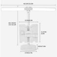 thumbnail image 3 of Feltree Student Homework Desk Lamp - Eye-Caring Book Shelf Light with Foldable Design, USB Rechargeable Battery & Infinite Brightness Control, 3 of 8