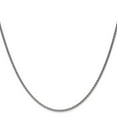 thumbnail image 6 of Primal Gold 14 Karat White Gold 1.65mm Solid Polished Spiga Chain, 6 of 6