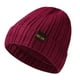 thumbnail image 1 of Gorro de invierno con forro de satén para mujer y hombre, gorro holgado con forro de seda para invierno, gorro de punto cálido con puños, 1 of 5