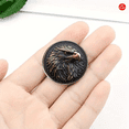 thumbnail image 2 of HELLOYOUNG 2D Flat Retro Eagle Brooch Vintage Stainless Steel Brooch Pin for Jackets Bags Hats Cool Eagle Design Birthday Gift for Men Women, 2 of 6