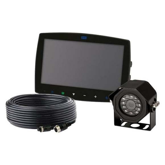 Ecco Safety Kit Caméra Groupe ECCEC7003-K Gemineye 7.0 in. LCD 4 Broches jusqu'à 3 Cames 12-24VDC