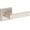 Satin Nickel, variant on Baldwin PVSHASSR044 Sharpewood Privacy Door Lever Set - Brass