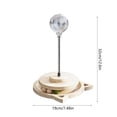 thumbnail image 3 of DPTALR Solid Wood Spring Rotating Catnip Ball Set Cats Food Leaking Ball Suitable For Pet Cats Teasing Stick Toy, 3 of 6