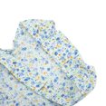 thumbnail image 2 of Vestido pequeño para mascotas, lindo, transpirable, suave, patrón de flores, falda de princesa para mascotas con lazo para cachorro, conejito, azul, M, 2 of 8