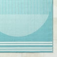 thumbnail image 7 of Mark&Day Outdoor Rugs, 6x9 Heathr Modern Beige Area Rug, Non Shedding Blue Beige Patio, Porch, Deck, Bedroom, Living Room or Kitchen (5'11" x 8'10"), 7 of 7