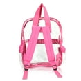 thumbnail image 5 of DALIX Clear Backpack for School Transparent Bags Bulk in Purple and Hot Pink (2-Pack), 5 of 6