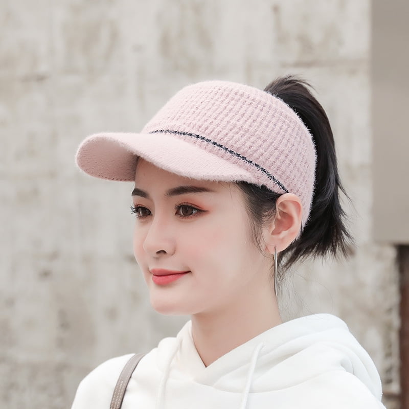 Women Fashion Stretch Knitted Ponytail 