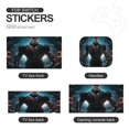 thumbnail image 4 of POBUDS Switch Skin | Sticker Wrap Vinyl Decal | Set Compatible with Nintendo Switch ( Switch OLED Model, Cyber Hero), 4 of 5