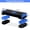 Blue, variant on BoldGear 26.5 Inch Aerobic Exercise Step Platform for Home Gym, 4” 6” 8”Adjustable Risers for Step up Fitness Workout, Stepper Step Trainer,Red