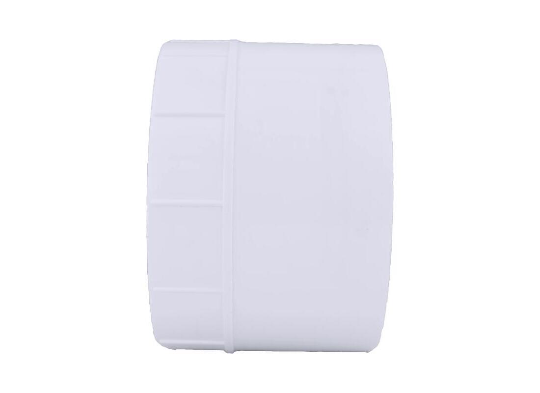 Charlotte Pipe 1-1/2" Schedule 40 PVC Cap - Female Threaded (FPT X FPT) - #PVC 02117 1600, Made In USA