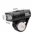 thumbnail image 3 of Luz de bicicleta YONGSHENG USB recargable 800lm Faro de ciclismo, 3 of 5