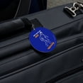 thumbnail image 5 of Don't Believe Me Just 'Squatch Watch Bigfoot Funny Humor Round Luggage ID Tag Card Suitcase Carry-On, 5 of 8