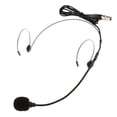 thumbnail image 1 of Paquete de 2-8 auricures con para oreja doble, micrófono de diadema, XLR negro de 2 piezas Sunnimix Micrófono de auriculares de 3 pines, 1 of 8
