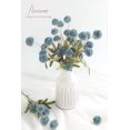 thumbnail image 2 of Pompón Floroom Mum de seda sintética con flores artificiales, 5 unidades, color azul, 2 of 4