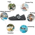 thumbnail image 5 of Water Shoes for Women Men Barefoot Beach Swim Aqua Socks Summer Wide Slides Sandals Quick Dry Pool River Sea Sock Shoes, 5 of 7