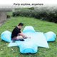 thumbnail image 3 of 2026 New Upgraded Air Pillow Picnic Mats With Pillows Black Oxford Cloth Waterproof Single Double Quadruple Portable Moisture-proof Pads, 3 of 5