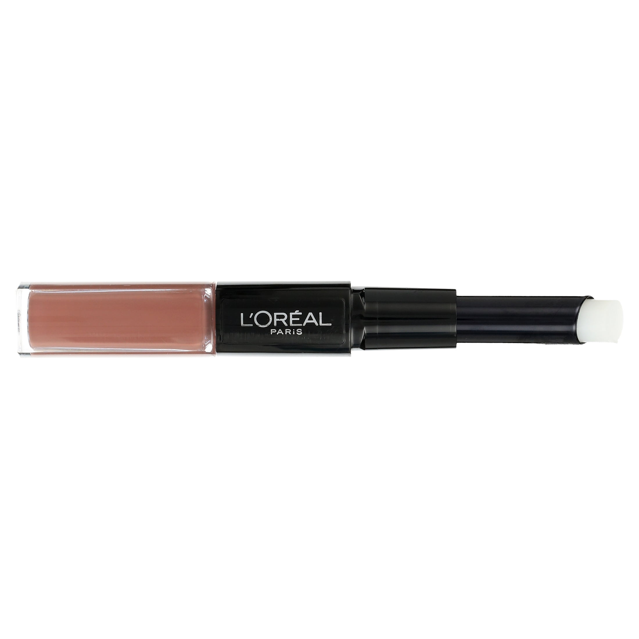 (2 pack) L'Oreal Paris Infallible Pro Last 2 Step Lipstick, Never Ending Nutmeg