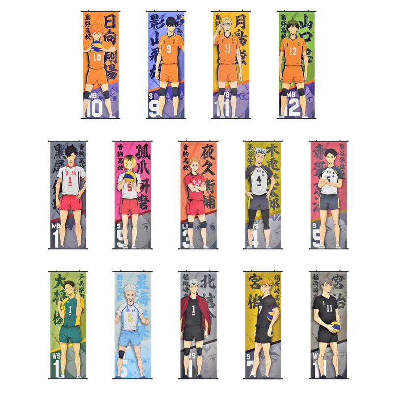 Taicanon Anime Haikyuu Poster Home Decorations Cafe Bar Studio Wall  Pictures Cartoon Coated Paper 