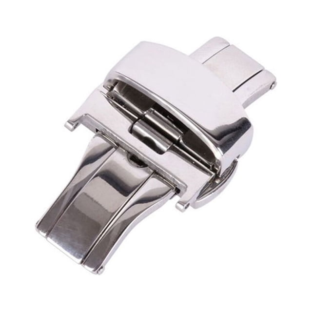 Miangastore Stainless Steel Tension Clasp Silver 1Pcs 3.5x0.8x0.4In Rectangular Shape