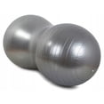 thumbnail image 3 of Exercise Ball / Pilates Ball with Pump - Peanut Silver, 3 of 6