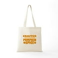 thumbnail image 5 of CafePress - Crafter Powered By Pumpkin Spice Tote Bag - Unisex Canvas Tote Bag, Beige, 1-Piece, 5 of 6