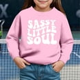 thumbnail image 2 of Zshosam Baby Sweatshirt Girl Toddler Girl Sweatshirt Crewneck Clothes Outfit for Baby Girls,Pink 4 Years, 2 of 4