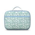 thumbnail image 2 of Ocean Animal Lunch Tote – Sea Turtle Hawaiian Tropical Marine Life Underwater Cute Turtles Cartoon Beach Abstract Nautical Sun Moon Coral Reef Insulated Lunch Bag for Preschool, 2 of 6
