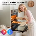 thumbnail image 3 of LIMICAR Loaf Pan, 3-Piece Nonstick Bread Pan for Baking,8x4 In Carbon Steel Bread Loaf Pan, Oven-Safe, Easy Clean, Perfect for Homemade Bread and Pound Cakes, 3 of 11