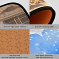 thumbnail image 4 of Coolnut Kitchen Rugs 2 Piece Waterproof Non Slip Kitchen Mat Farm House Kitchen Rug Set for Sink Office Kitchen Cafe, 19.7"x47.2"+19.7"x27.6" Home Decor Gifts, 4 of 7