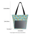 thumbnail image 3 of Honeii Lemon Ice Cream Print Women Top Handle Satchel Handbags,Fashion Handbag,Messenger Tote Bag Purse for Women,Shoulder Bag Handbag for Travel, Work, 3 of 6