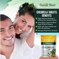 thumbnail image 4 of Sunlit Best USDA Organic Premium Chlorella Tablets 500 Tabs | 100% Pure Chlorella Superfood Supplement High in Protein, Chlorophyll, Vitamins, & Minerals | Supports Good Health, Wellbeing & Recovery, 4 of 9