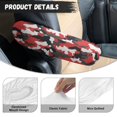 thumbnail image 6 of Yuyamidu Red and Black Armrest Cover for SUV Truck Sedan Camo Car Front Seat Armrest Covers Elastic Car Seat Arm Rest Cover Car Interior Accessories, 6 of 7