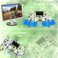 thumbnail image 3 of Wireless Controller Compatible with P4/P4 Slim/P4 Pro/Windows PC, Green, 3 of 7