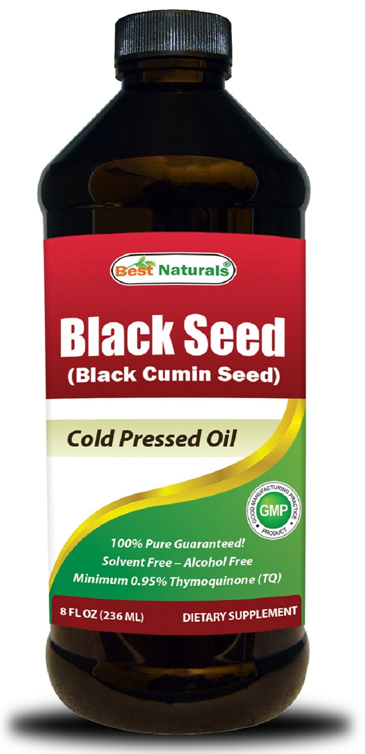 Best Naturals Black Seed Cold Pressed Oil, 8 Fl Oz