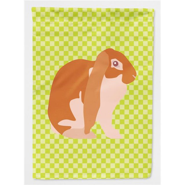 Carolines Treasures BB7788CHF Maison en Toile Drapeau Lapin Vert