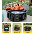thumbnail image 3 of Estufa De Gas Para Exteriores, Estufa De Camping, Picnic, Barbacoa, PortáTil, Resistente Al Viento, Con Encendido ElectróNico, 21 000 W, 3 of 10