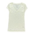 thumbnail image 1 of Playera básica Jacquard Burnout Aeropostale para mujer blanca mediana, 1 of 2