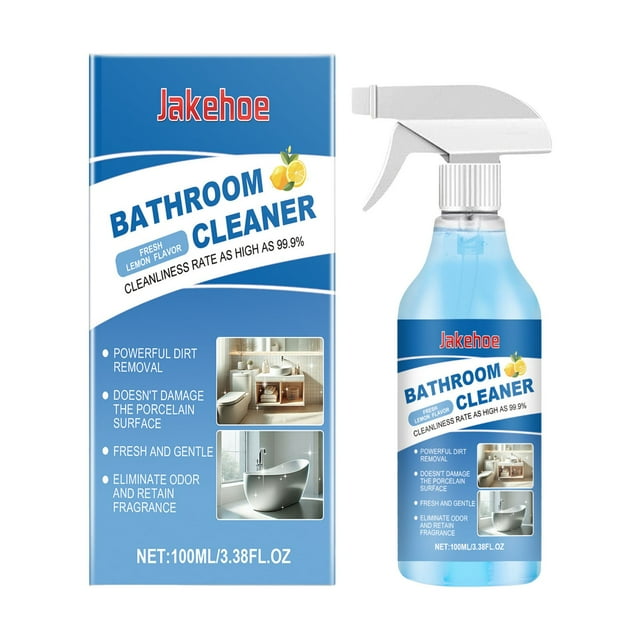 Nettoyant de Salle de Bain Décor d'Automne Nettoyant multi-Combinaison Arôme Rafraîchit Toilettes. Sans Éclaboussures 100ml
