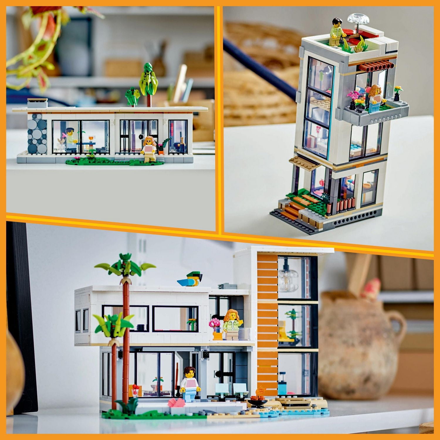 LEGO Creator La maison moderne 31153 Ensemble de construction (939 pièces)