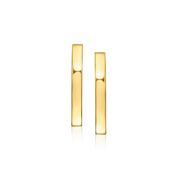 Ross-Simons 10kt Yellow Gold Bar Stud Earrings, Women's, Adult