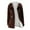 Coffee, variant on jsaierl Fashion Womens Warm Faux Coat Jacket Winter Button Long Sleeve Outerwear