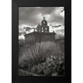 thumbnail image 2 of Johnson, George 11x14 Black Modern Framed Museum Art Print Titled - Mission San Xavier III, 2 of 5