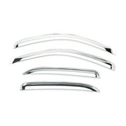Putco 480505 Element Chrome Window Visor In Channel Fits 06-09 H3