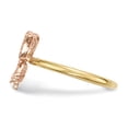 thumbnail image 2 of 14k Two-tone Polished Butterfly Ring Size 7, 2 of 3