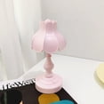 thumbnail image 3 of Table Lamp 500mAh USB Rechargeable LED Night Light Eye-protection Lotus Shape Desk Light Adjustable Brightness Retro Desk Lamp for Photo Props Bedside Light for Bedroom Study Room, 3 of 5